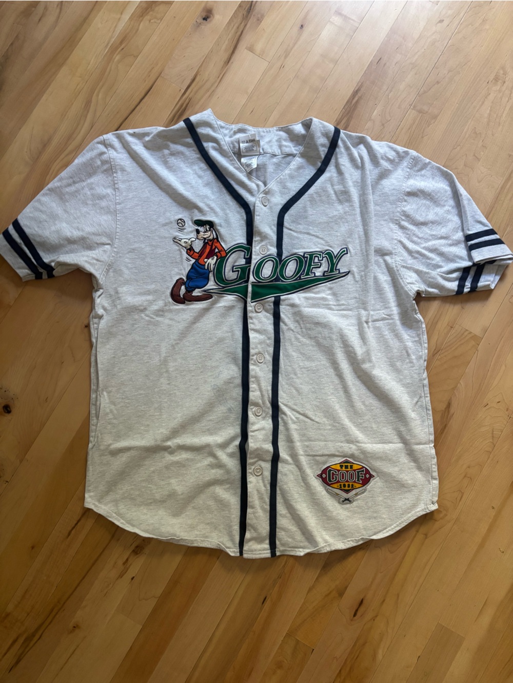 Vintage 1990s Disney Goofy Jersey, XXL